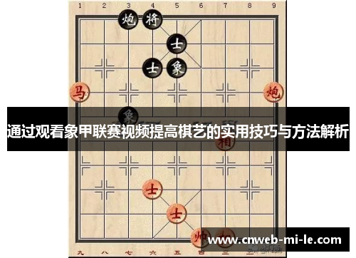 通过观看象甲联赛视频提高棋艺的实用技巧与方法解析
